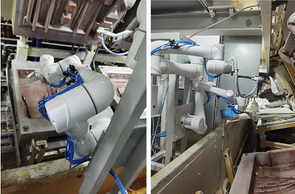 星空xk机器人座椅脱模机六轴喷涂机器人