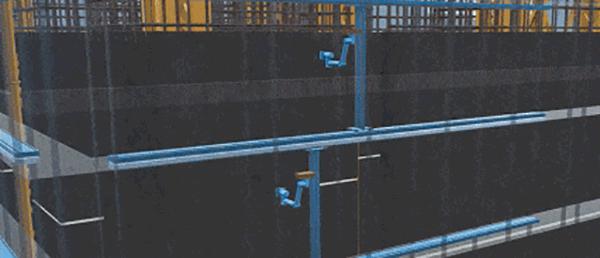 星空xk协作机器人：中建四局模板作业机器人